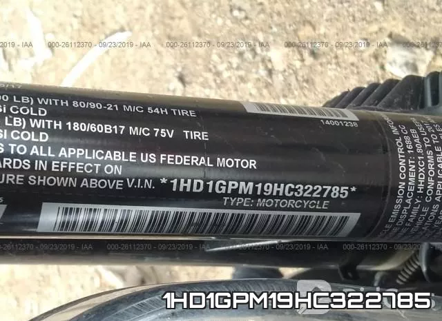 1HD1GPM19HC322785 фото 2