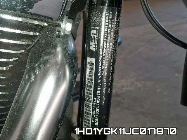 1HD1YGK11JC017870 фото 2