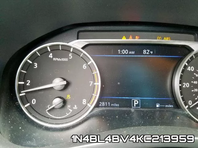 1N4BL4BV4KC213959 фото 9