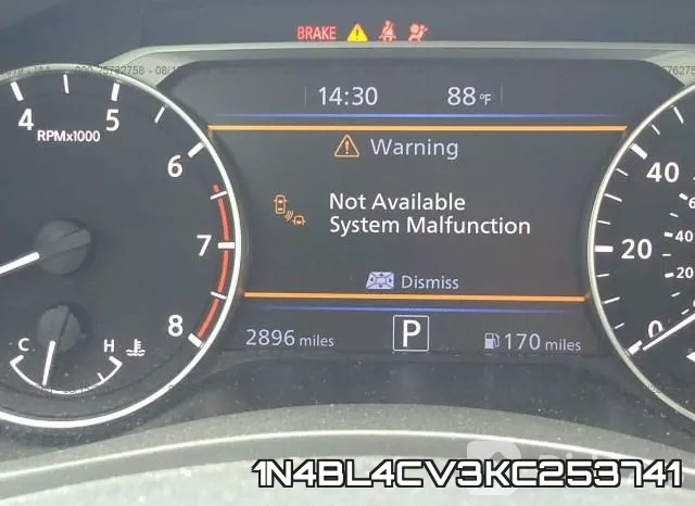 1N4BL4CV3KC253741 фото 8