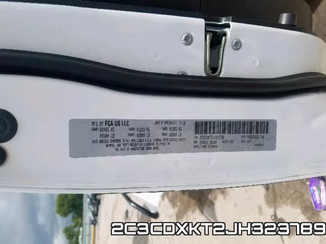 2C3CDXKT2JH323789 фото 2