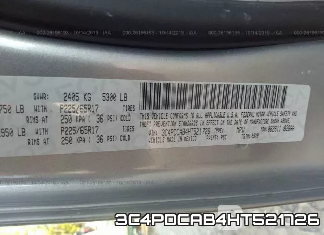 3C4PDCAB4HT521726 фото 10