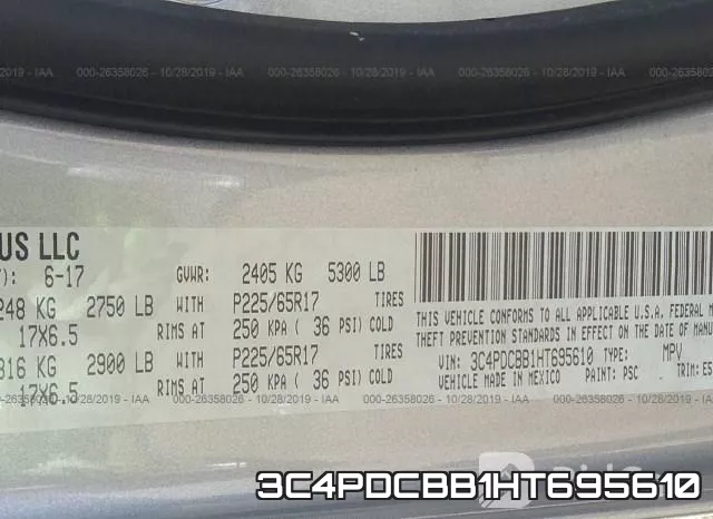 3C4PDCBB1HT695610 фото 10