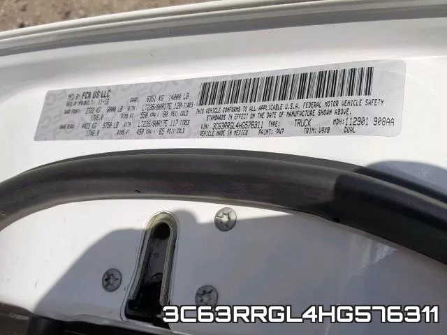 3C63RRGL4HG576311 фото 2