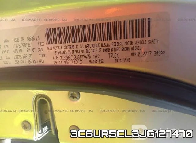 3C6UR5CL3JG127470 фото 10