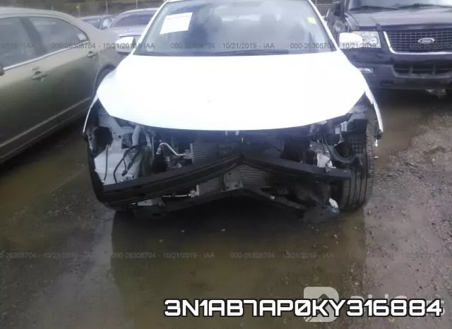 3N1AB7AP0KY316884 фото 7