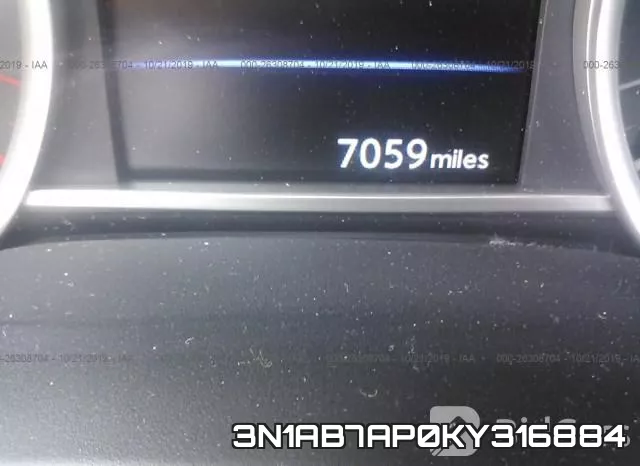 3N1AB7AP0KY316884 фото 8