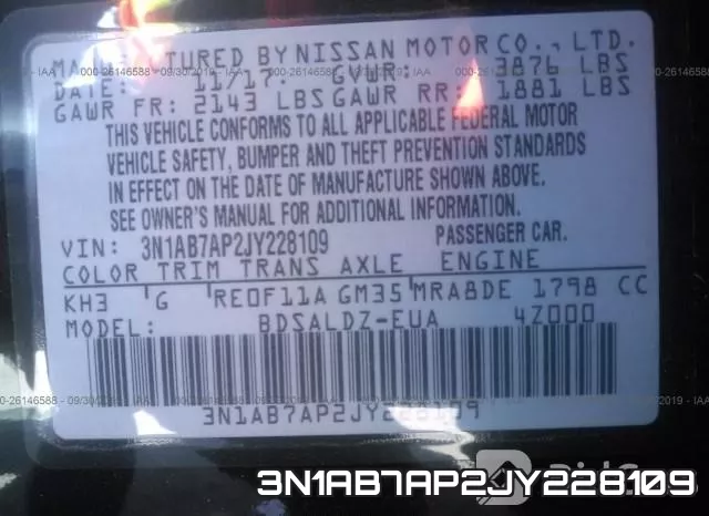 3N1AB7AP2JY228109 фото 10