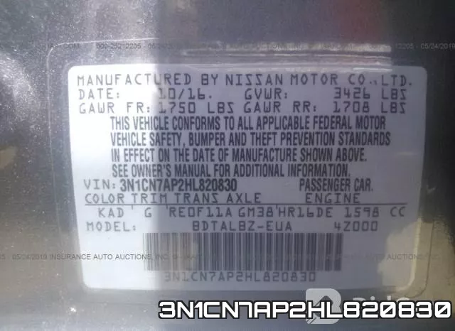 3N1CN7AP2HL820830 фото 9