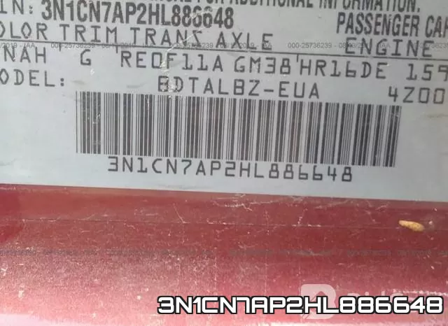 3N1CN7AP2HL886648 фото 10