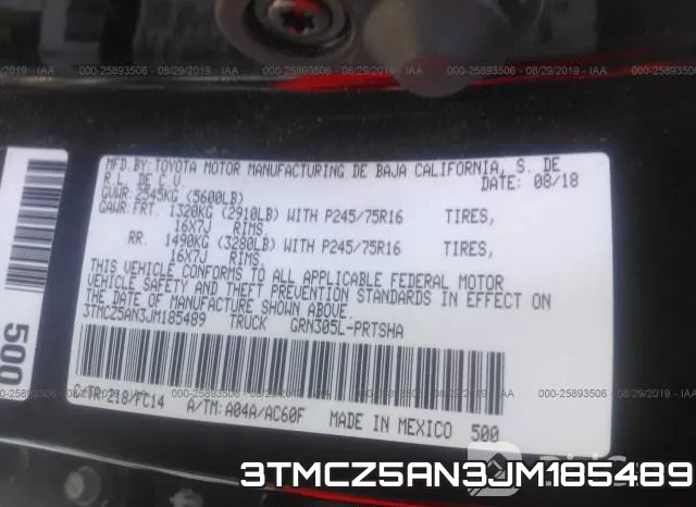 3TMCZ5AN3JM185489 фото 10