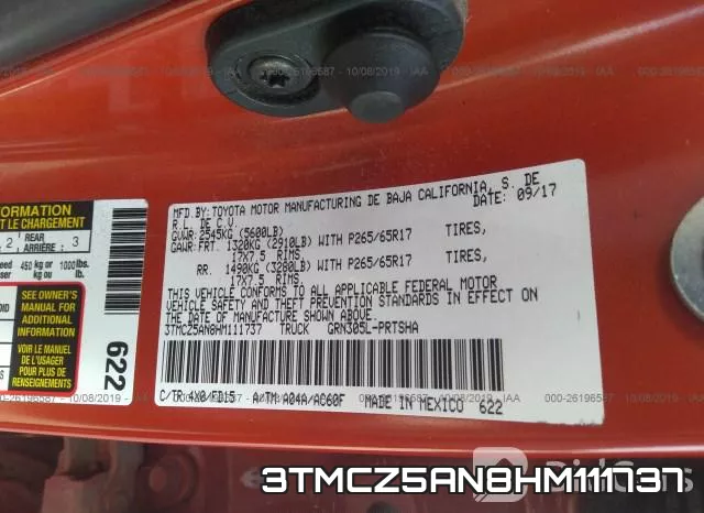3TMCZ5AN8HM111737 фото 10