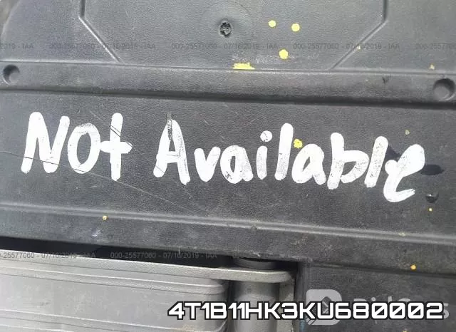 4T1B11HK3KU680002 фото 8