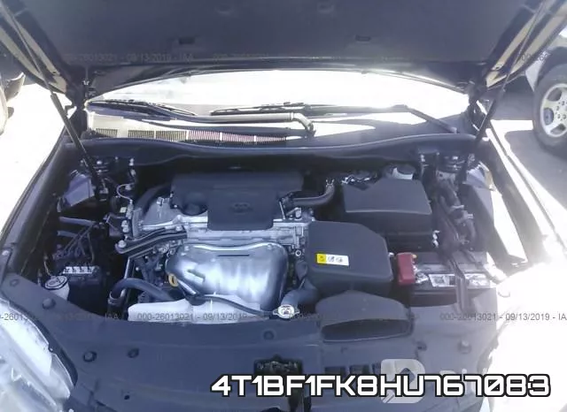 4T1BF1FK8HU767083 фото 2
