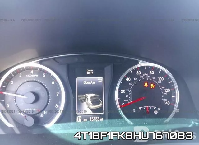 4T1BF1FK8HU767083 фото 8