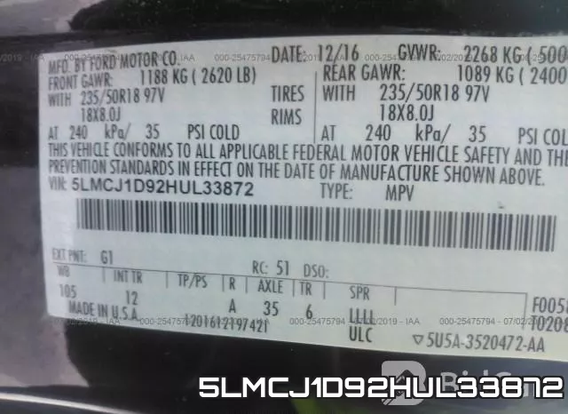 5LMCJ1D92HUL33872 фото 10