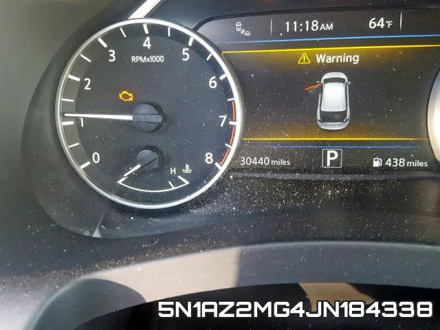 5N1AZ2MG4JN184338 фото 9