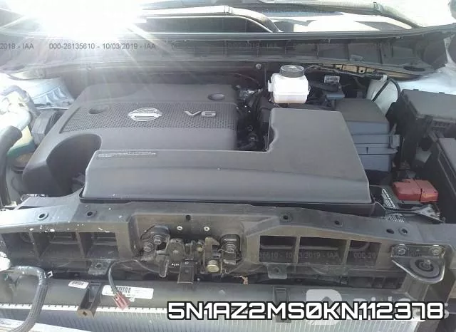 5N1AZ2MS0KN112378 фото 2