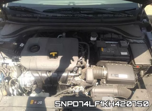 5NPD74LF1KH420750 фото 2