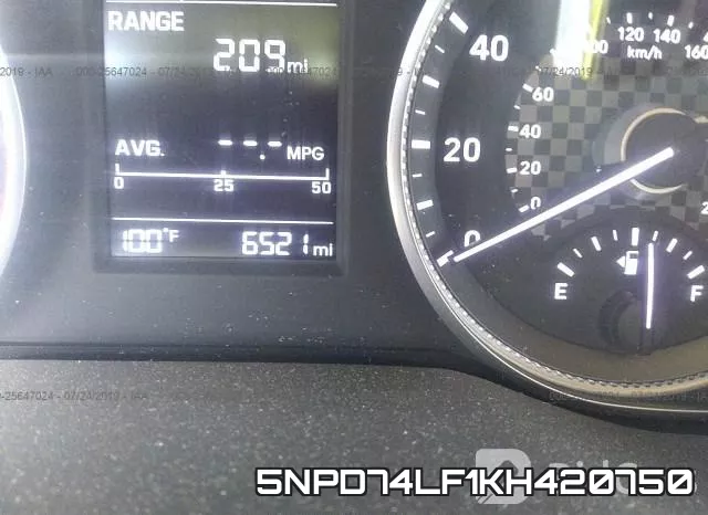 5NPD74LF1KH420750 фото 8