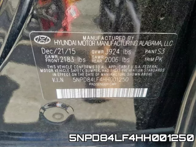 5NPD84LF4HH001250 фото 2