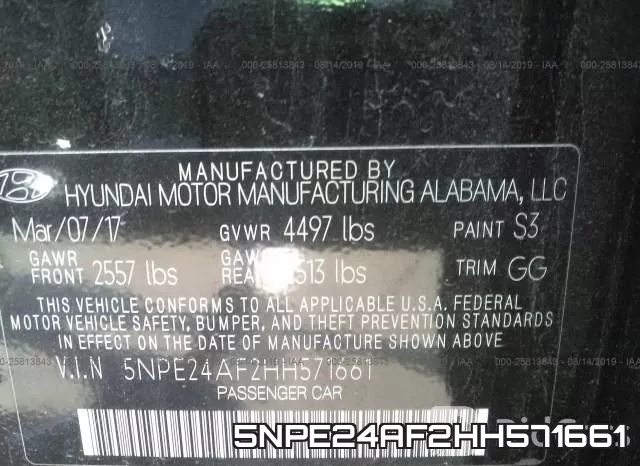 5NPE24AF2HH571661 фото 10