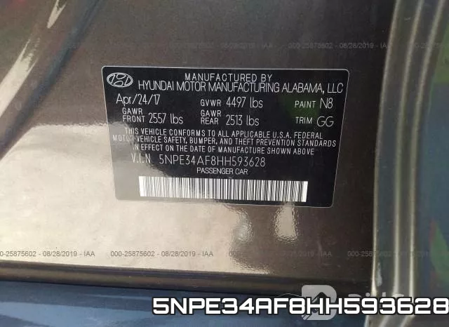 5NPE34AF8HH593628 фото 10
