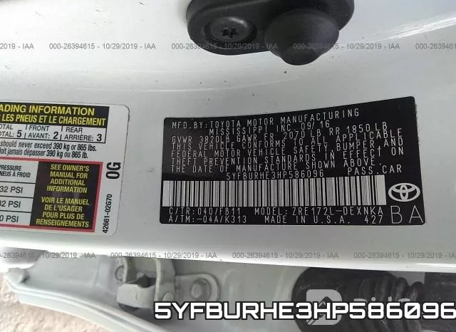 5YFBURHE3HP586096 фото 10