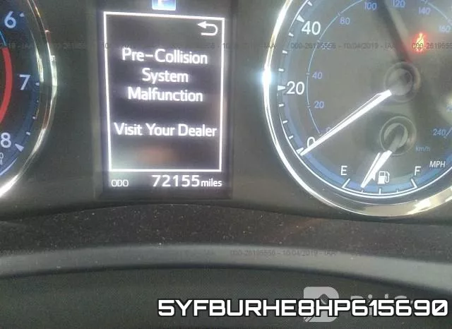 5YFBURHE8HP615690 фото 8