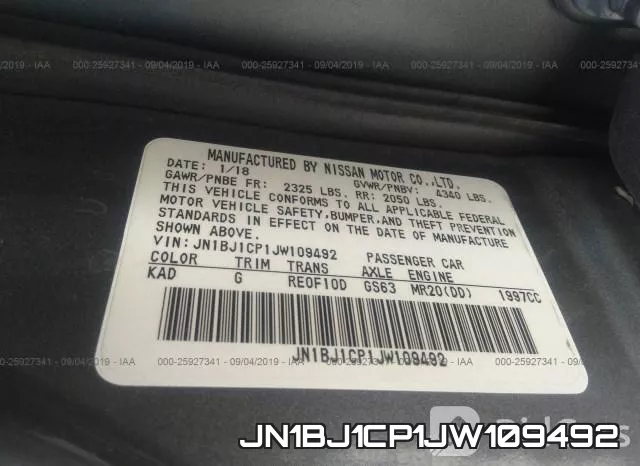 JN1BJ1CP1JW109492 фото 10