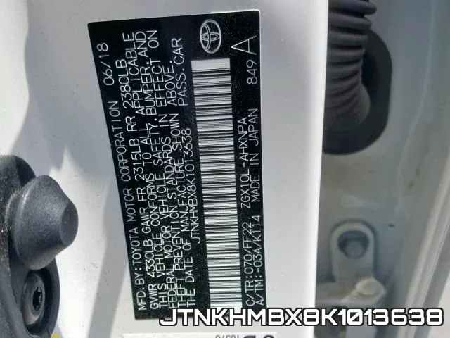 JTNKHMBX8K1013638 фото 2