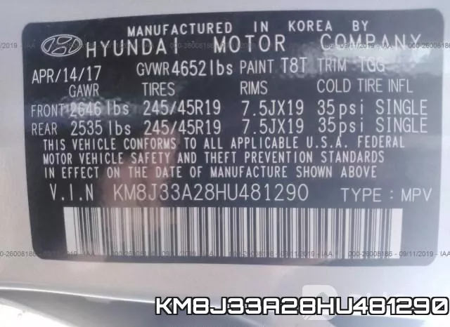 KM8J33A28HU481290 фото 10