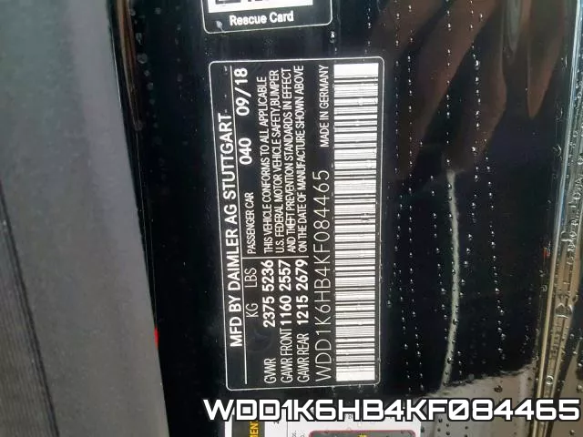 WDD1K6HB4KF084465 фото 2