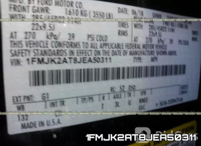 1FMJK2AT8JEA50311 фото 10