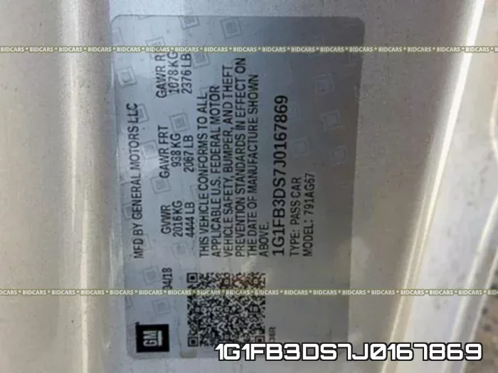 1G1FB3DS7J0167869 фото 2