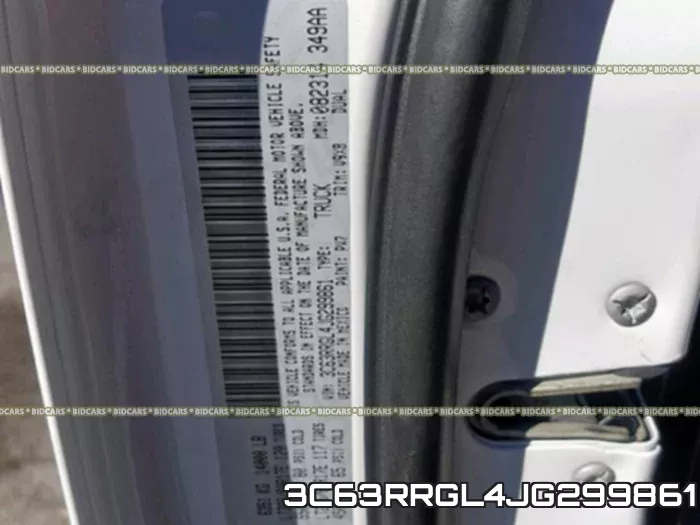 3C63RRGL4JG299861 фото 2