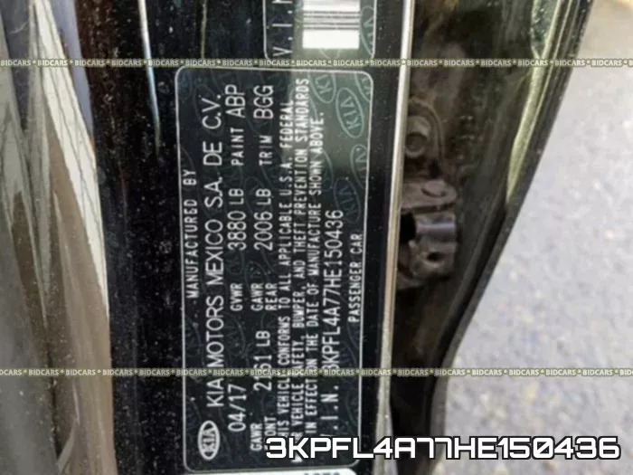 3KPFL4A77HE150436 фото 2