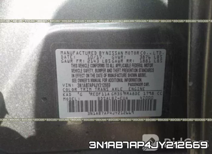3N1AB7AP4JY212669 фото 10