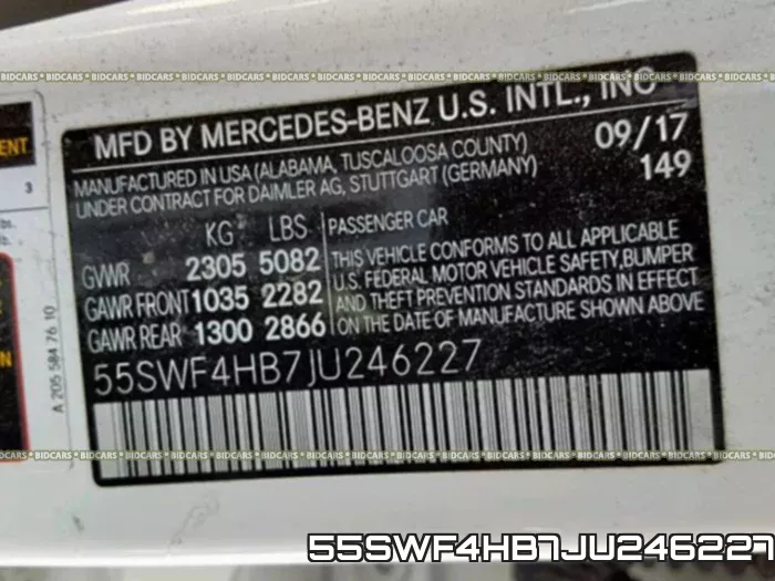 55SWF4HB7JU246227 фото 2