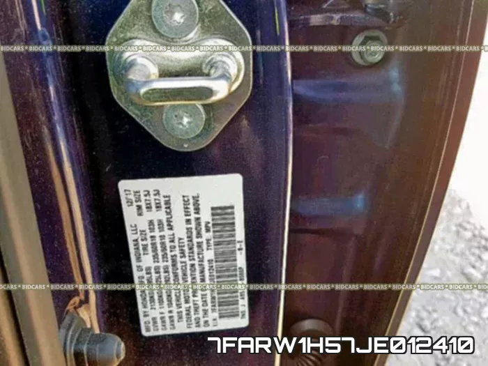 7FARW1H57JE012410 фото 2