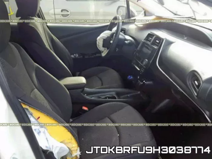 JTDKBRFU9H3038774 фото 6