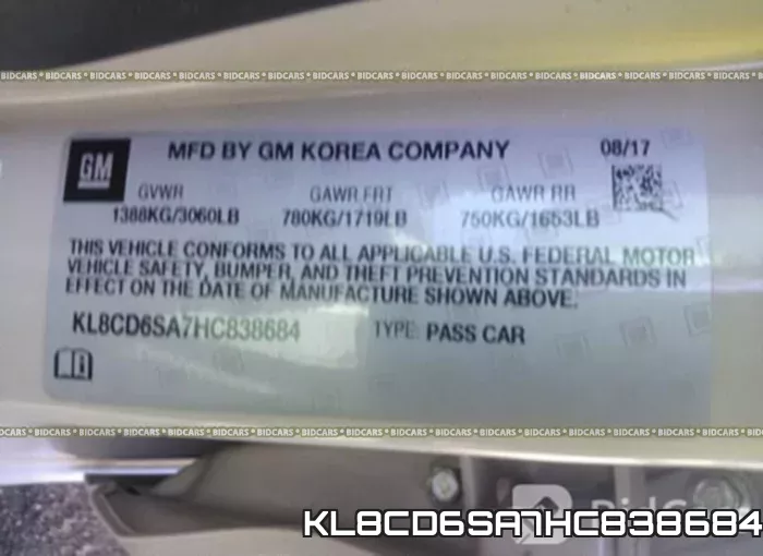 KL8CD6SA7HC838684 фото 10