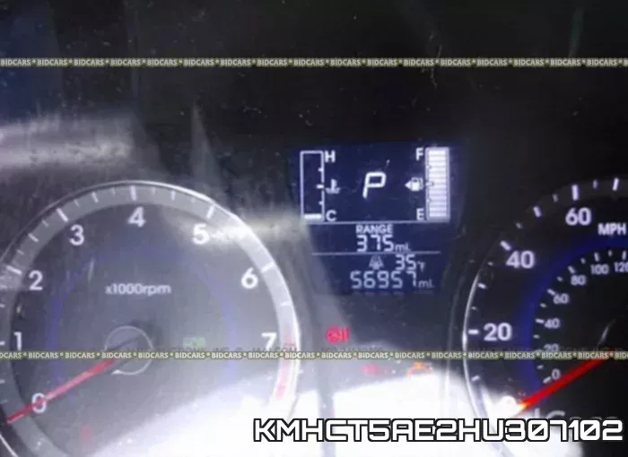 KMHCT5AE2HU307102 фото 8