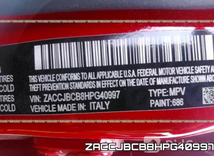 ZACCJBCB8HPG40997 фото 10