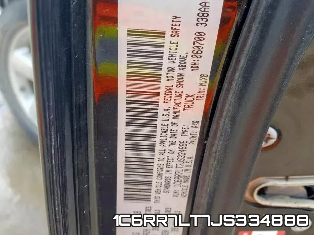1C6RR7LT7JS334888 фото 2
