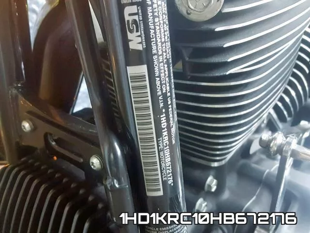 1HD1KRC10HB672176 фото 2