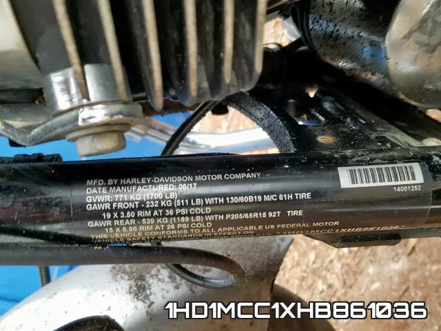 1HD1MCC1XHB861036 фото 2