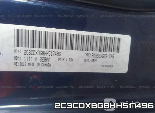 2C3CDXBG8HH517496 фото 10