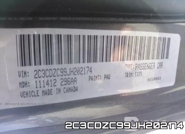 2C3CDZC99JH202174 фото 10