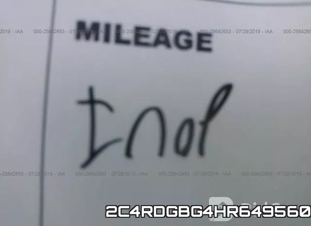 2C4RDGBG4HR649560 фото 8